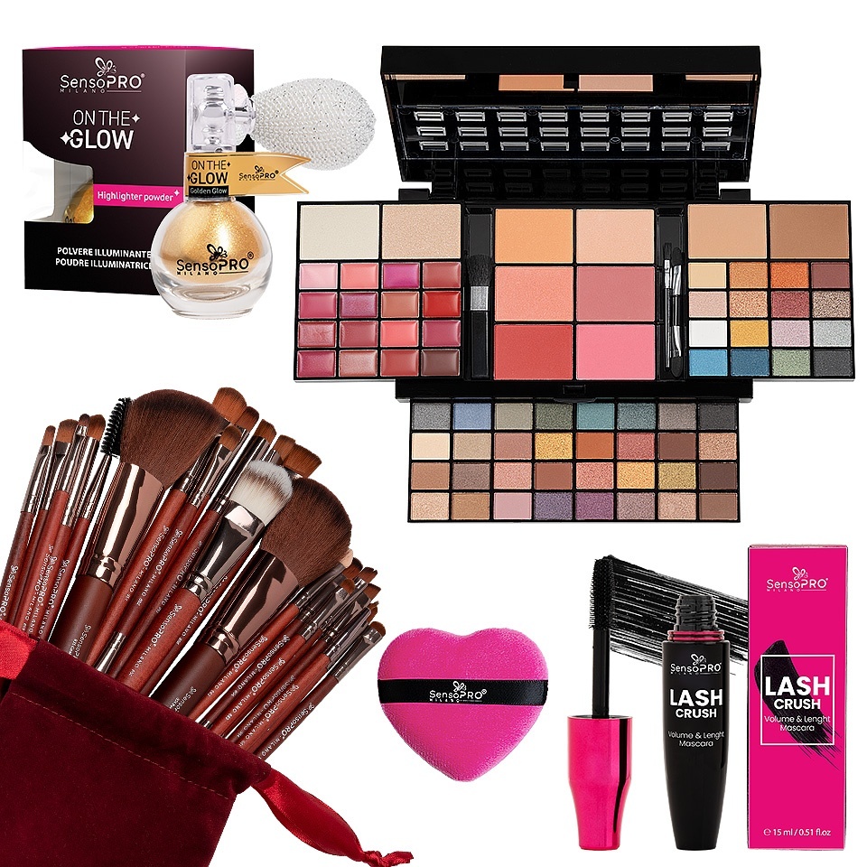 Set Machiaj My Treasure SensoPRO Milano + CADOURI