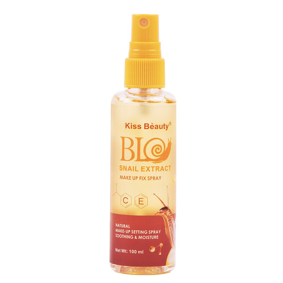 Spray Fixare Machiaj Snail Extract, Kiss Beauty 100ml - 3 | YEO