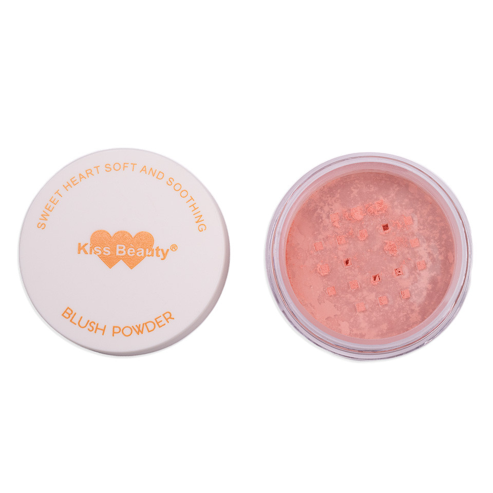 Blush Pudra cu Aplicator Kiss Beauty 01 - 4 | YEO