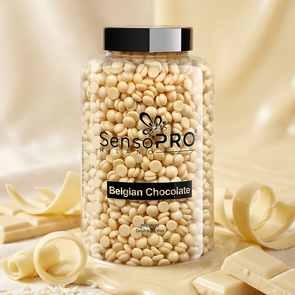 Ceara Epilat Elastica SensoPRO Milano Belgian Chocolate, 400g - imagine 4
