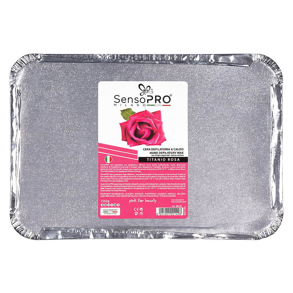 Ceara Epilat Traditionala SensoPRO Milano Titanio Rosa - 1kg