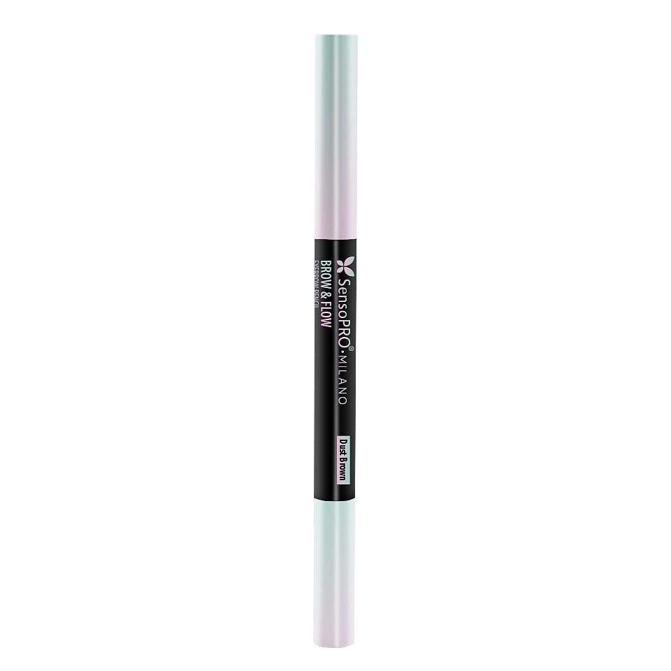 Creion de Sprancene Brow & Flow SensoPRO Milano - Dust Brown — imaginea 2