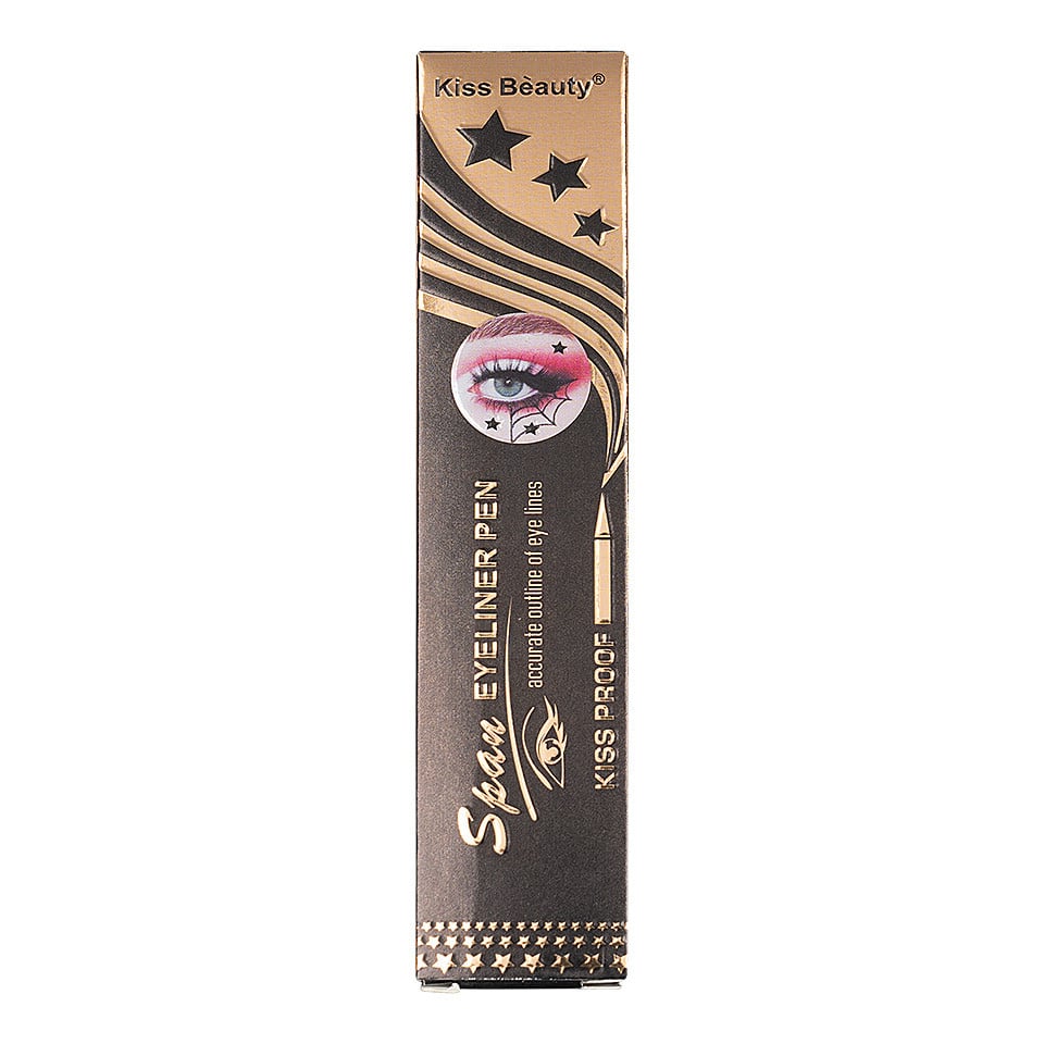 Eyeliner tip Carioca cu Stampila Model Stea, Kiss Beauty #01 - 3 | YEO