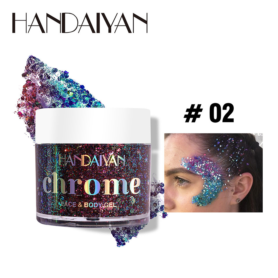 Glitter Gel Fata & Corp Chrome Handaiyan #02