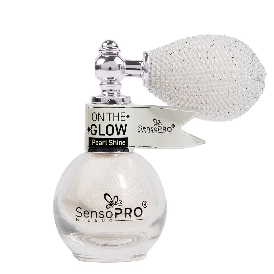 Iluminator Pudra cu Pompita On the Glow SensoPRO Milano, Pearl Shine - 1 | YEO