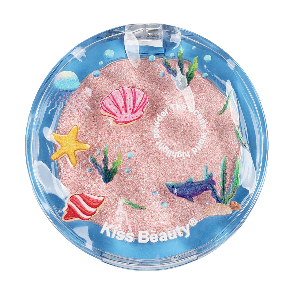 Iluminator Pudra The Ocean World Kiss Beauty 04 - 2 | YEO