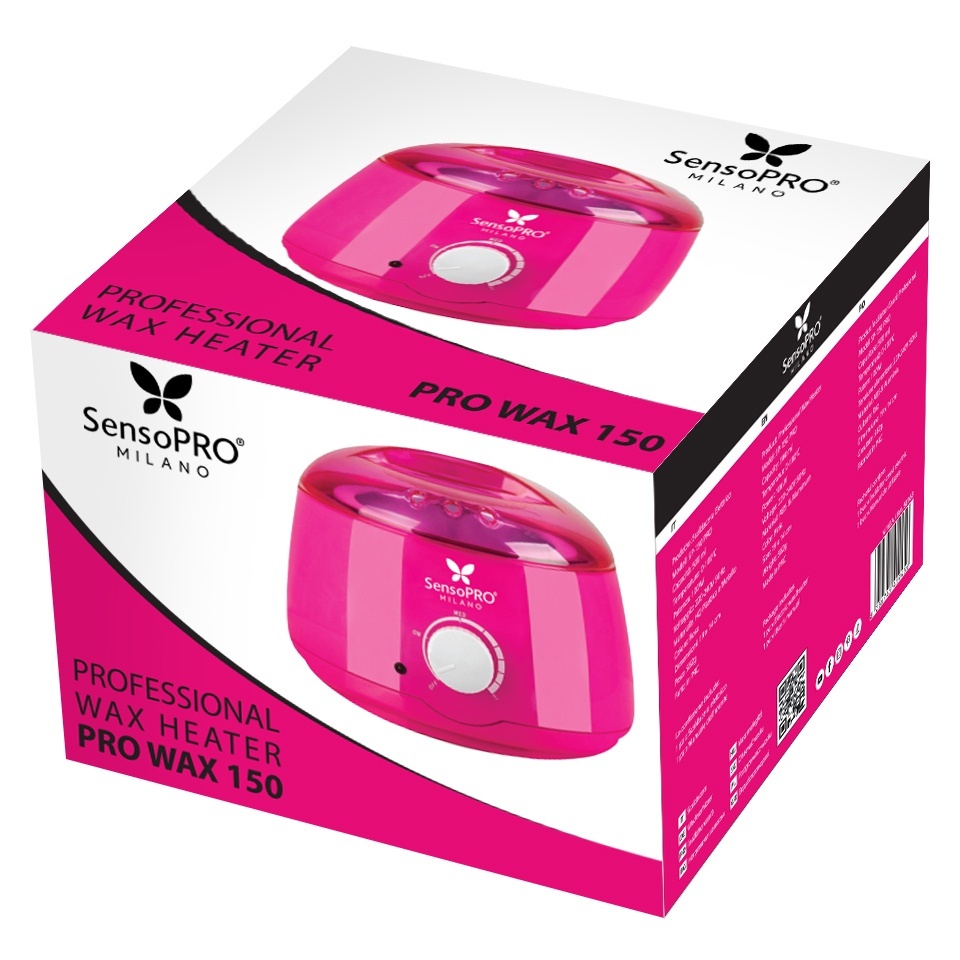 Incalzitor Ceara Epilare PRO WAX 150 - SensoPRO Milano 500ml, Roz - imagine 3