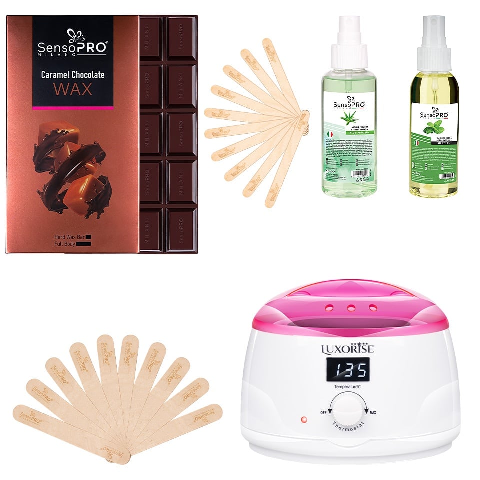 Kit Epilare Ceara Chocolate iTouch Premium, SensoPRO Milano