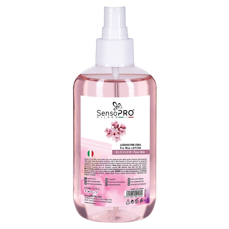 Lotiune inainte de Epilare SensoPRO Milano Blossom, 250ml