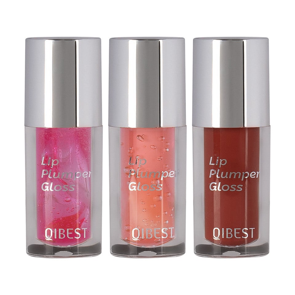 Luciu de buze Qibest Lip Plumper Gloss A, Set 3 buc - 1 | YEO