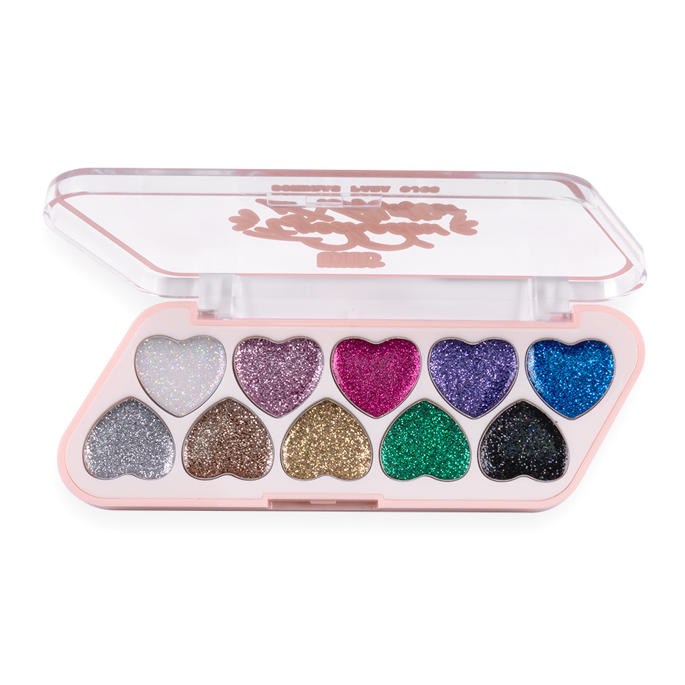 Paleta Glitter Eyeshadow Ushas #01