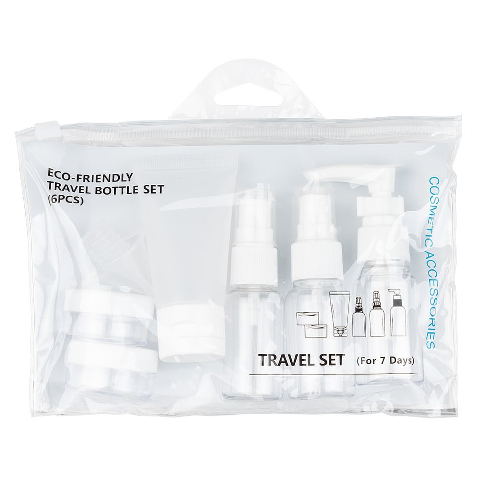 Recipiente Calatorie Travel Adventure, set 6 buc - White - 3 | YEO