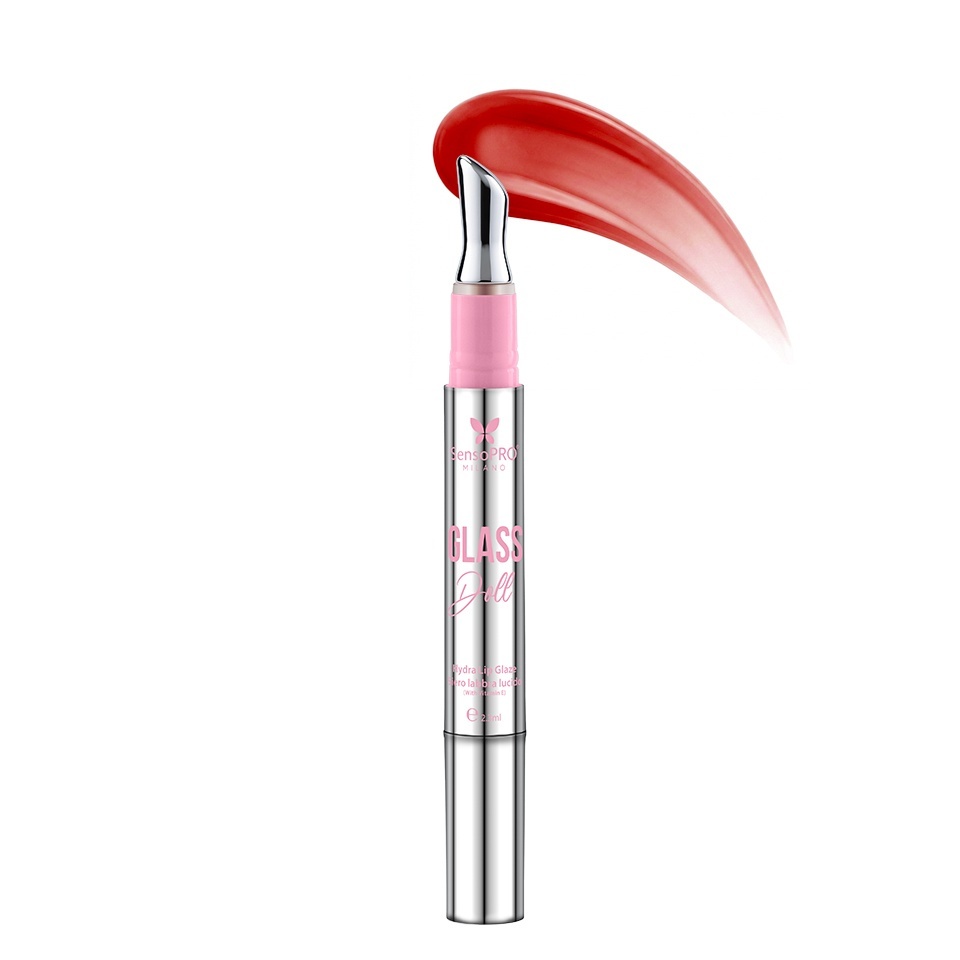Ser stralucitor buze Glass Doll SensoPRO Milano, Cherry Splash