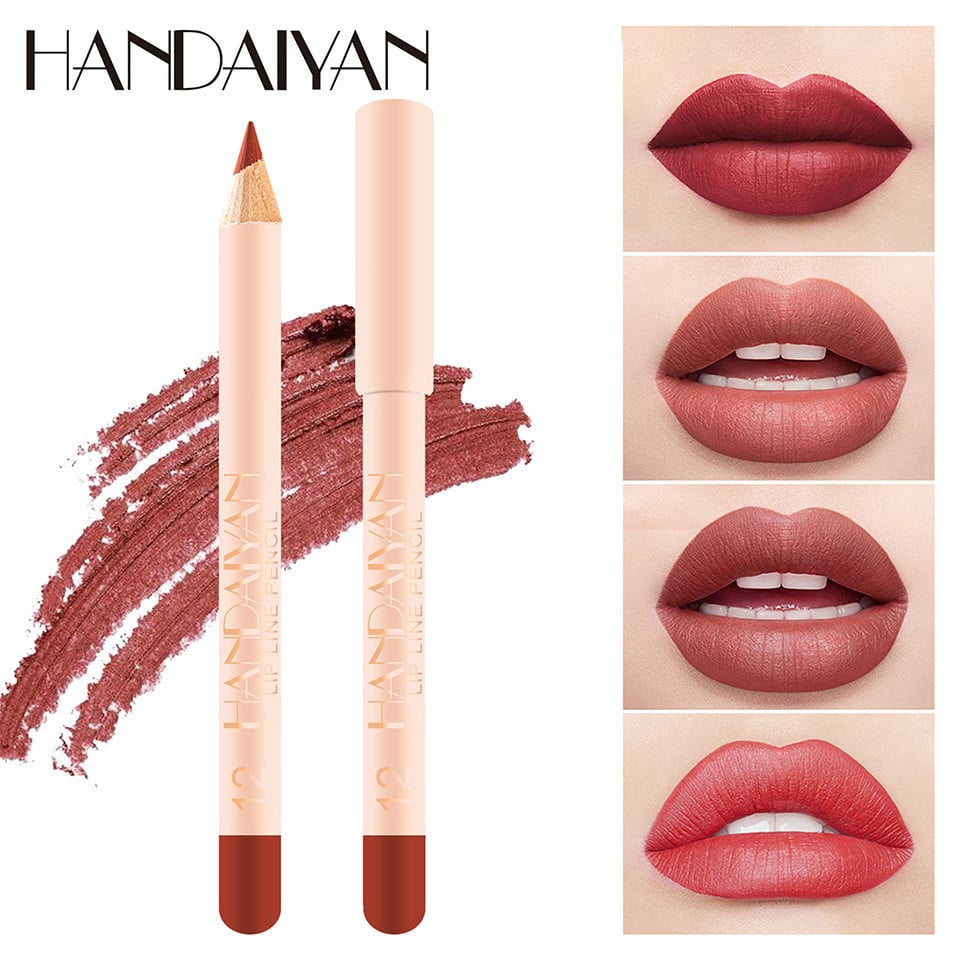 Set 12 Creioane Buze Lip Liner Pencil Handaiyan - 3 | YEO