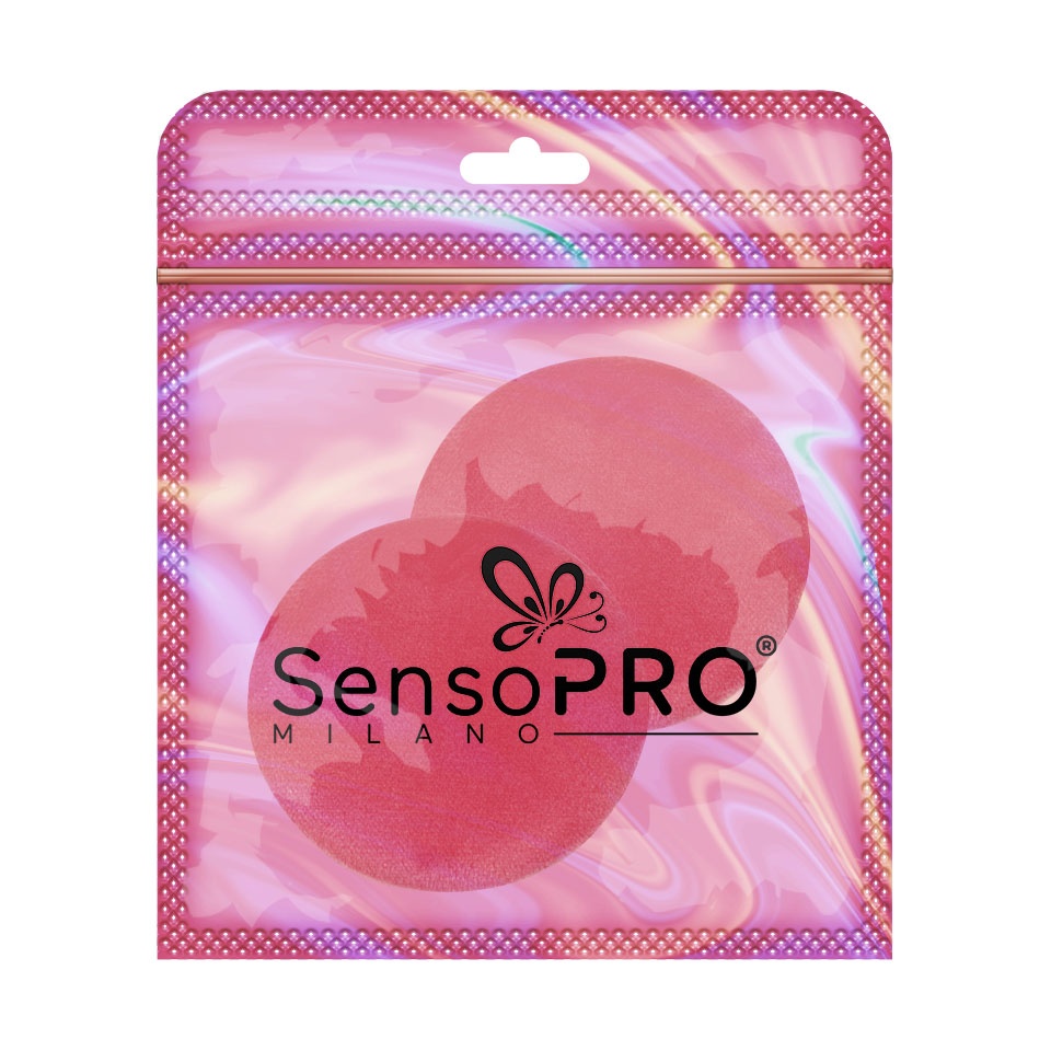 Set 2 Buretei Machiaj - SensoPRO Milano, Fuchsia - 1 | YEO