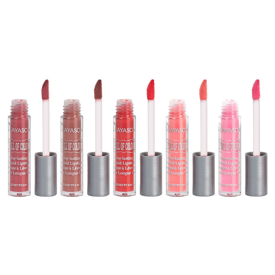 Set 5 Rujuri Lichide Mate Teayason Matte Lipgloss #B - 1 | YEO