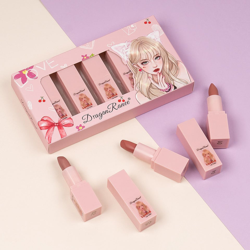 Set 5 Rujuri Mate Ranee Matte Lipstick #03 - 2 | YEO