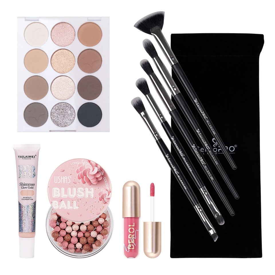 Set Machiaj Festive Glam + CADOU? Lip Gloss