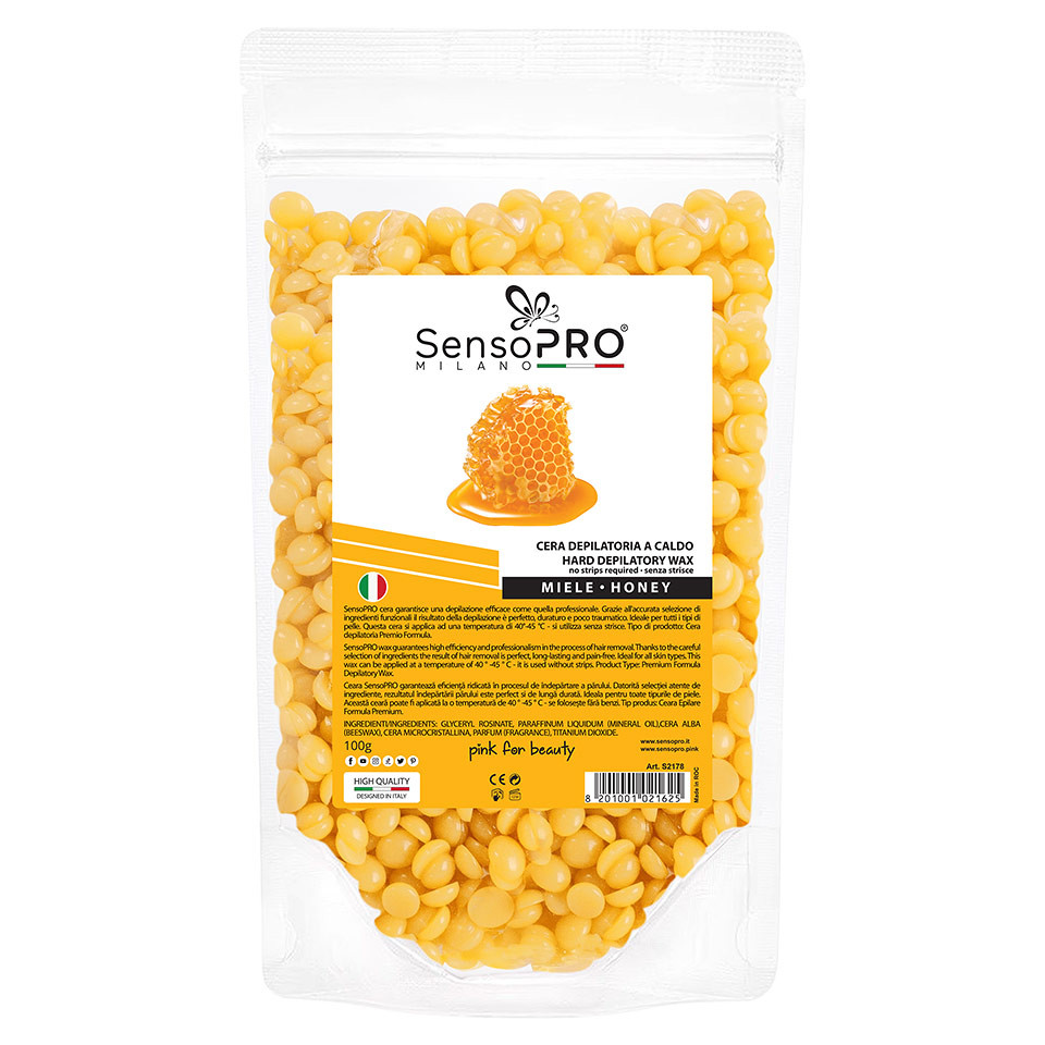 Ceara Epilat Elastica Granule SensoPRO Milano Honey, 100g