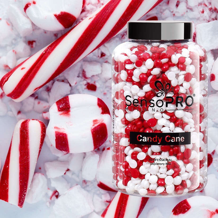 Ceara Epilat Elastica SensoPRO Milano Candy Cane, 400g - imagine 3