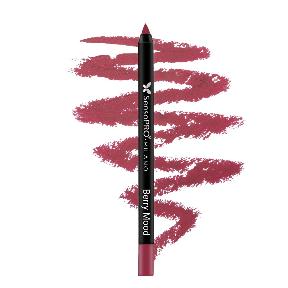 Creion de buze waterproof SensoPRO Milano, Berry Mood - imagine 3