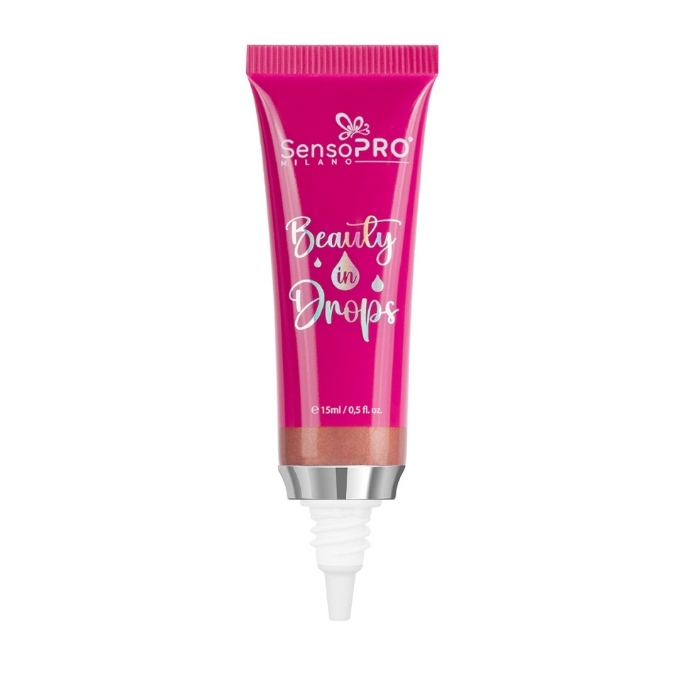 Iluminator lichid Beauty in drops SensoPRO Milano, Sunset - imagine 3