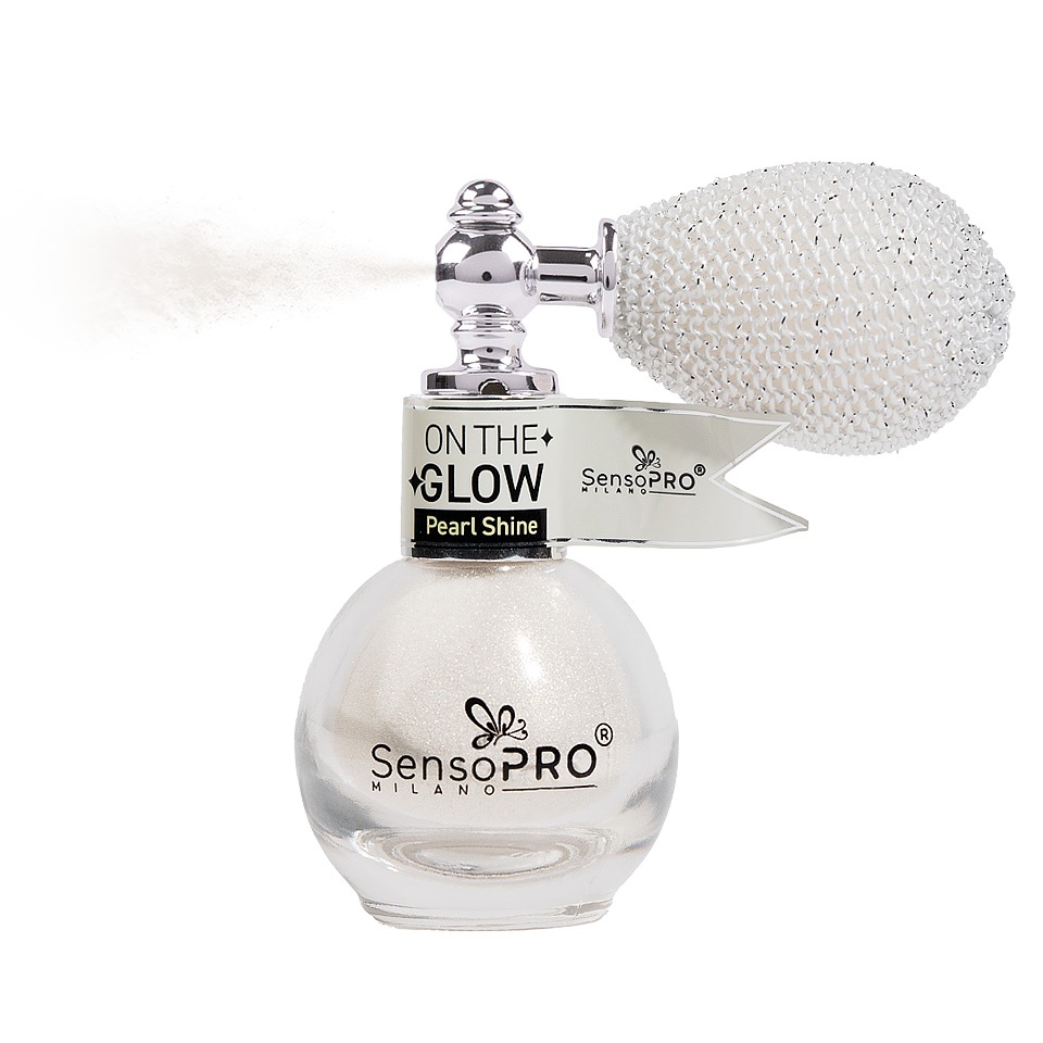 Iluminator Pudra cu Pompita On the Glow SensoPRO Milano, Pearl Shine - 2 | YEO