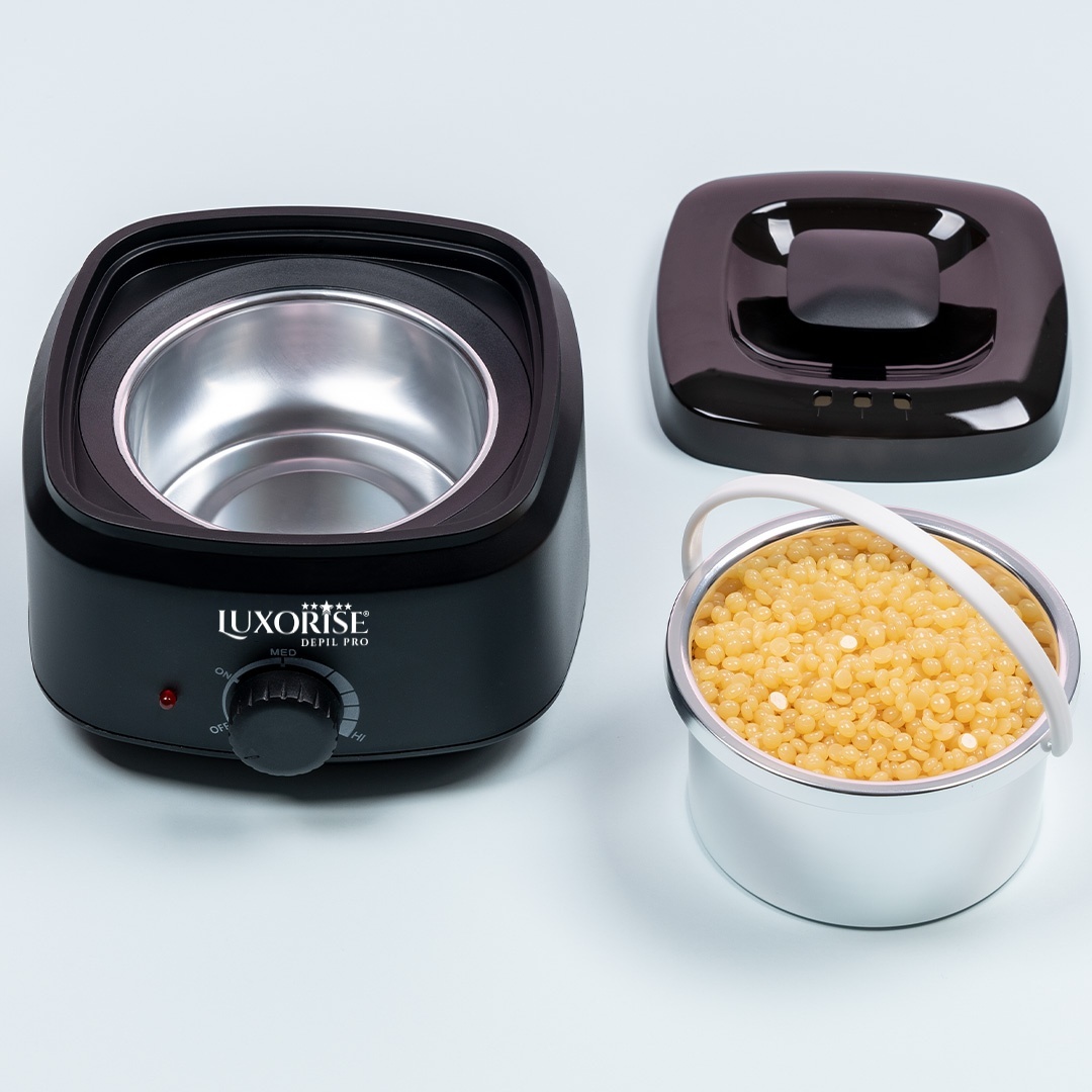 Incalzitor Ceara Epilare PRO WAX 200 - LUXORISE 500ml, Black - imagine 4