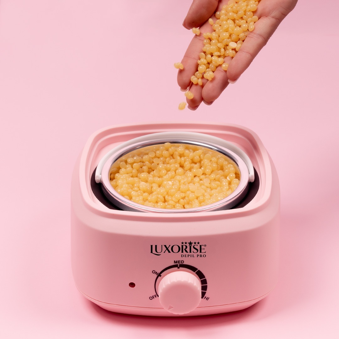 Incalzitor Ceara Epilare PRO WAX 200 - LUXORISE 500ml, Pink - imagine 6