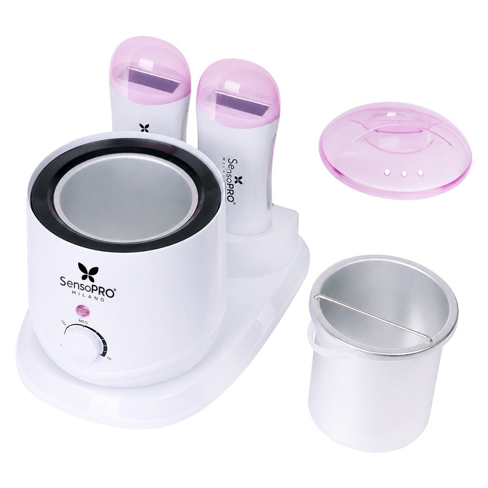 Incalzitor Ceara Epilare Unica Folosinta + Traditionala WAX EXPERT TRIO - SensoPRO Milano – imagine 5