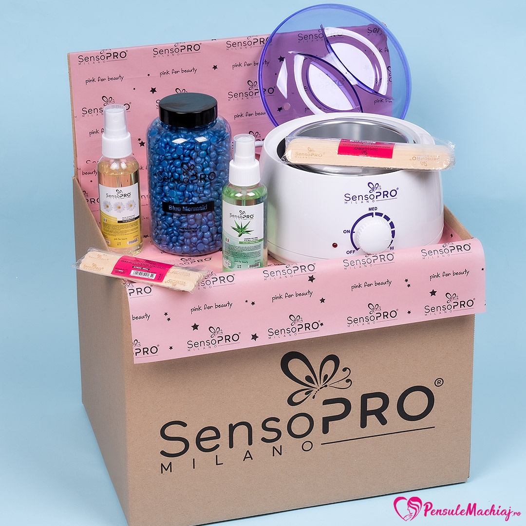 Kit Epilare Ceara Mermaid Premium Care, SensoPRO Milano SensoPRO Milano