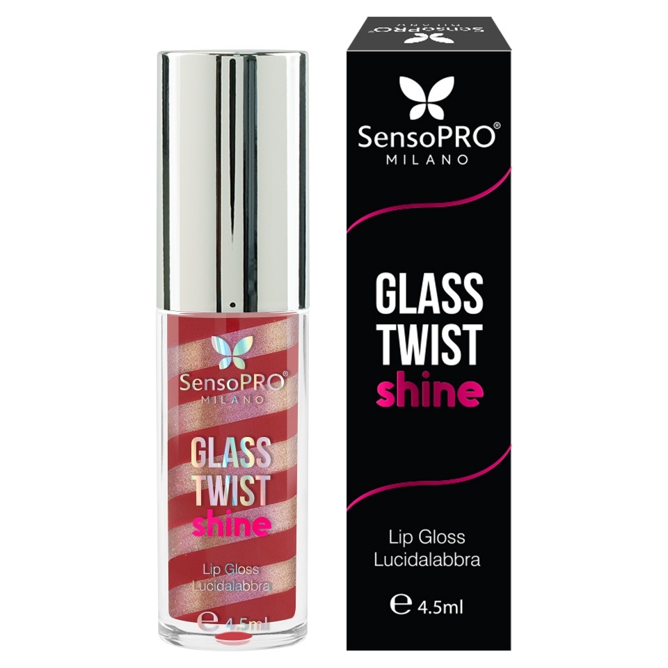 Luciu de buze Glass Twist Shine SensoPRO Milano, Glamour - imagine 5