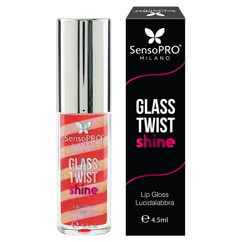 Luciu de buze Glass Twist Shine SensoPRO Milano, Twinkle - imagine 5