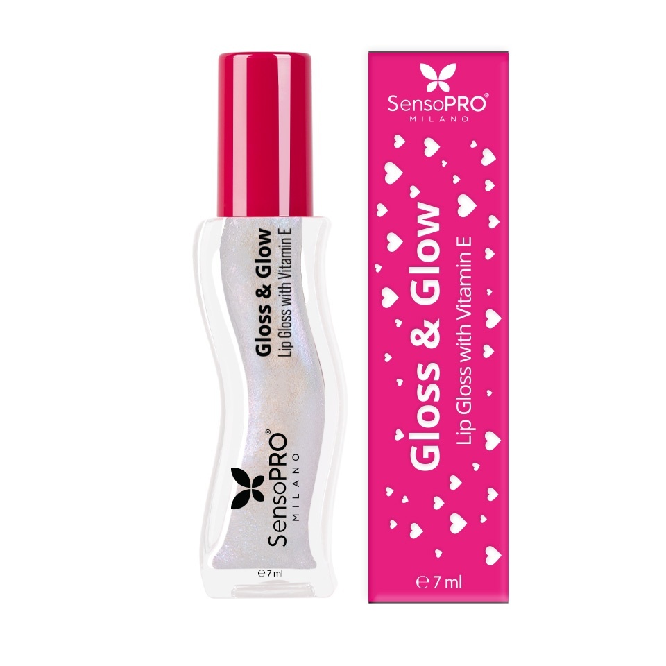 Luciu de Buze Gloss & Glow SensoPRO Milano - Moon Sparkle — imaginea 5