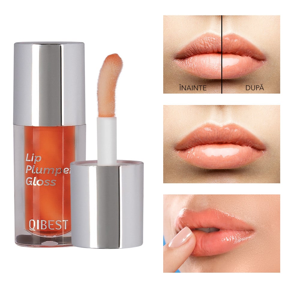 Luciu de buze Qibest Lip Plumper Gloss #04