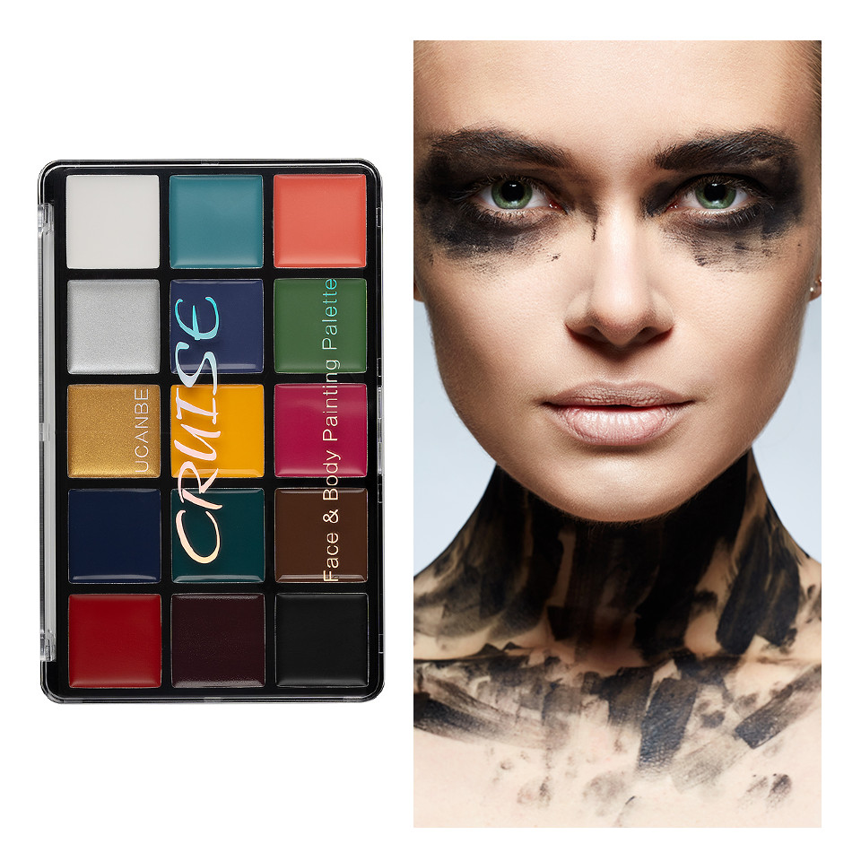 Paleta Machiaj Multicolora UCANBE, Cruise Face&Body Painting Palette - 3 | YEO