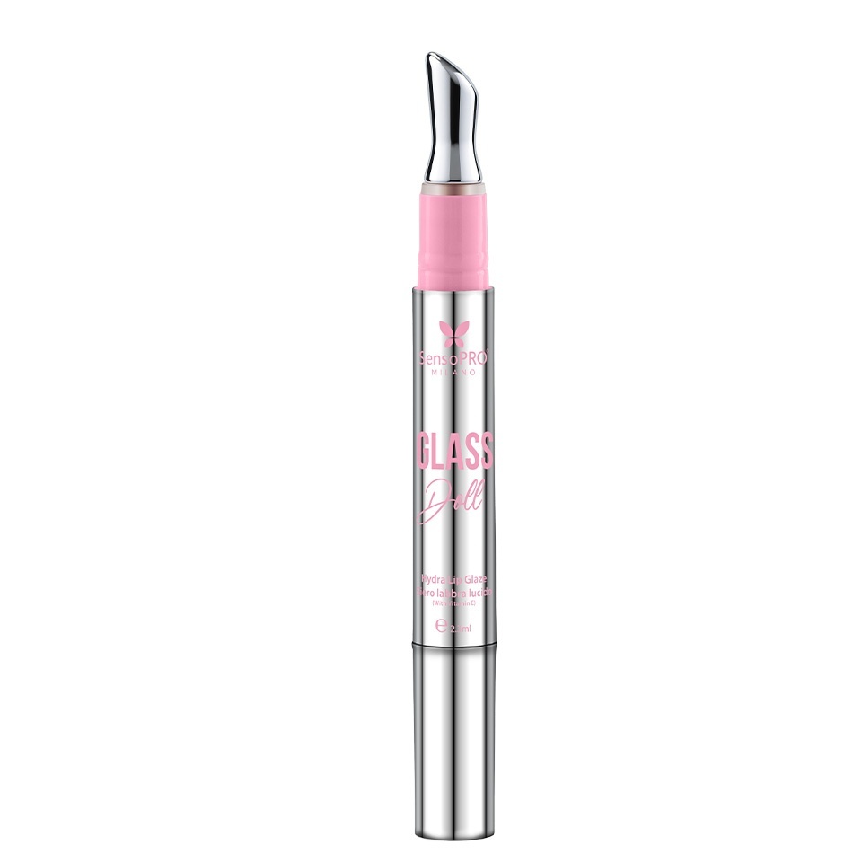 Ser stralucitor buze Glass Doll SensoPRO Milano, Candy Cane - imagine 6