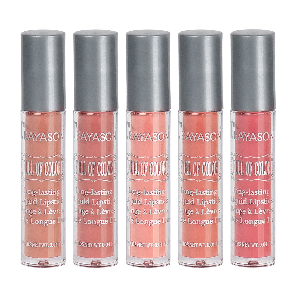 Set 5 Rujuri Lichide Mate Teayason Matte Lipgloss #C