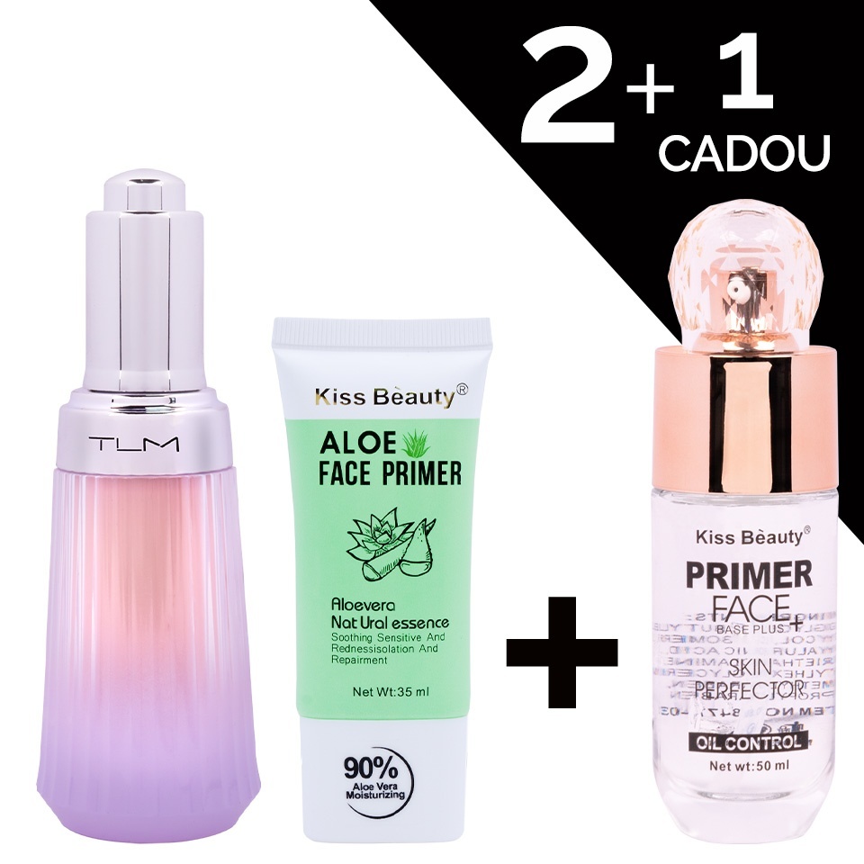 Set Fond de Ten & Primer Machiaj Pure Flawless 2 + 1 CADOU