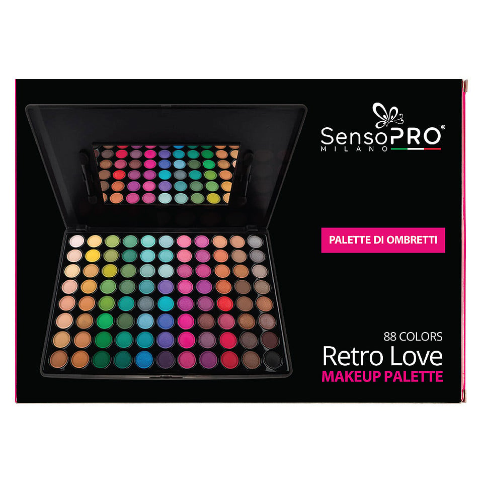 Trusa Farduri Retro Love SensoPRO Milano, 88 culori - 4 | YEO