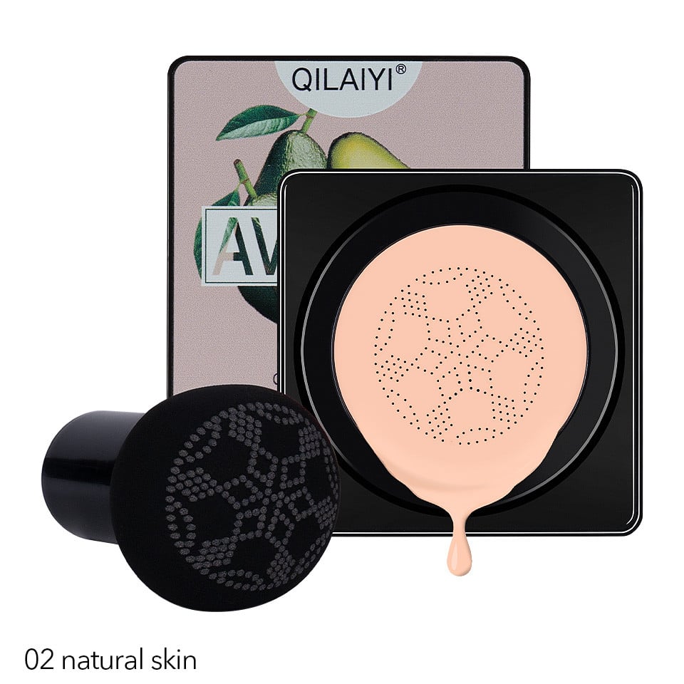 CC Cream Air Cushion Avocado + Fond de Ten BB Cream Air Cushion Angeala Snails Collagen Ivory CADOU - 1 | YEO