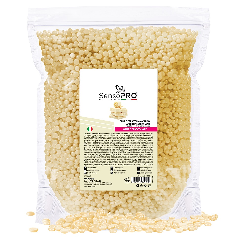 Ceara Epilat Elastica Granule SensoPRO Milano White Chocolate, 1000g