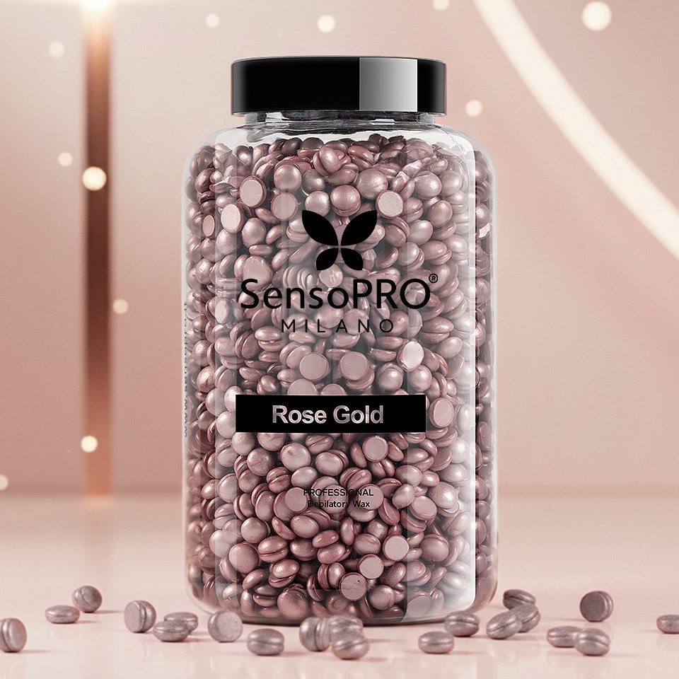 Ceara Epilat Elastica SensoPRO Milano Rose Gold, 400g – imagine 2
