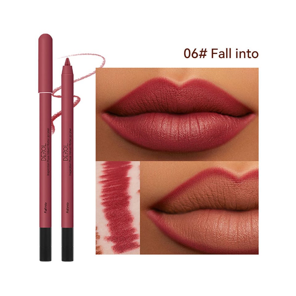 Creion Buze Derol Inspiration Muse Velvet Matte #06 Fall into - 1 | YEO