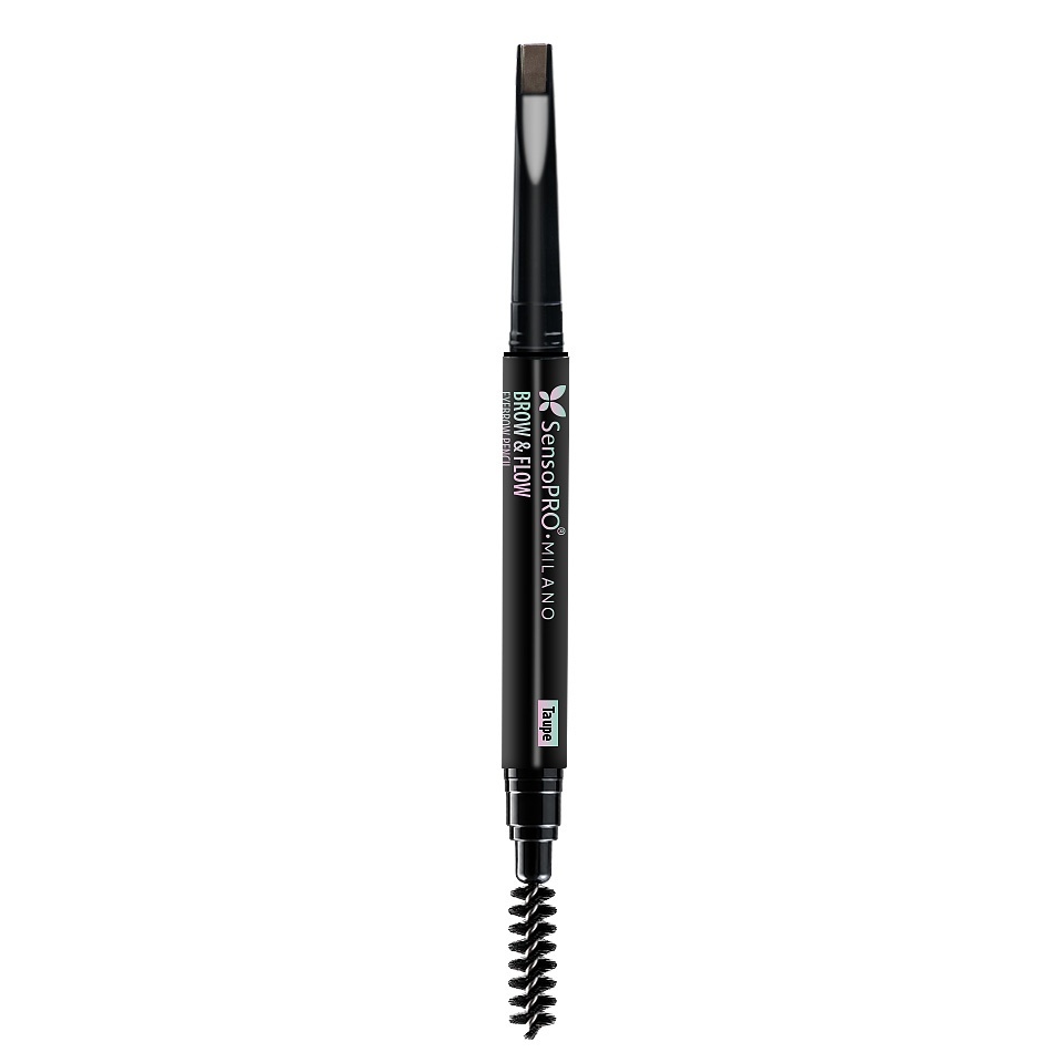 Creion de Sprancene Brow & Flow SensoPRO Milano - Taupe — imaginea 6