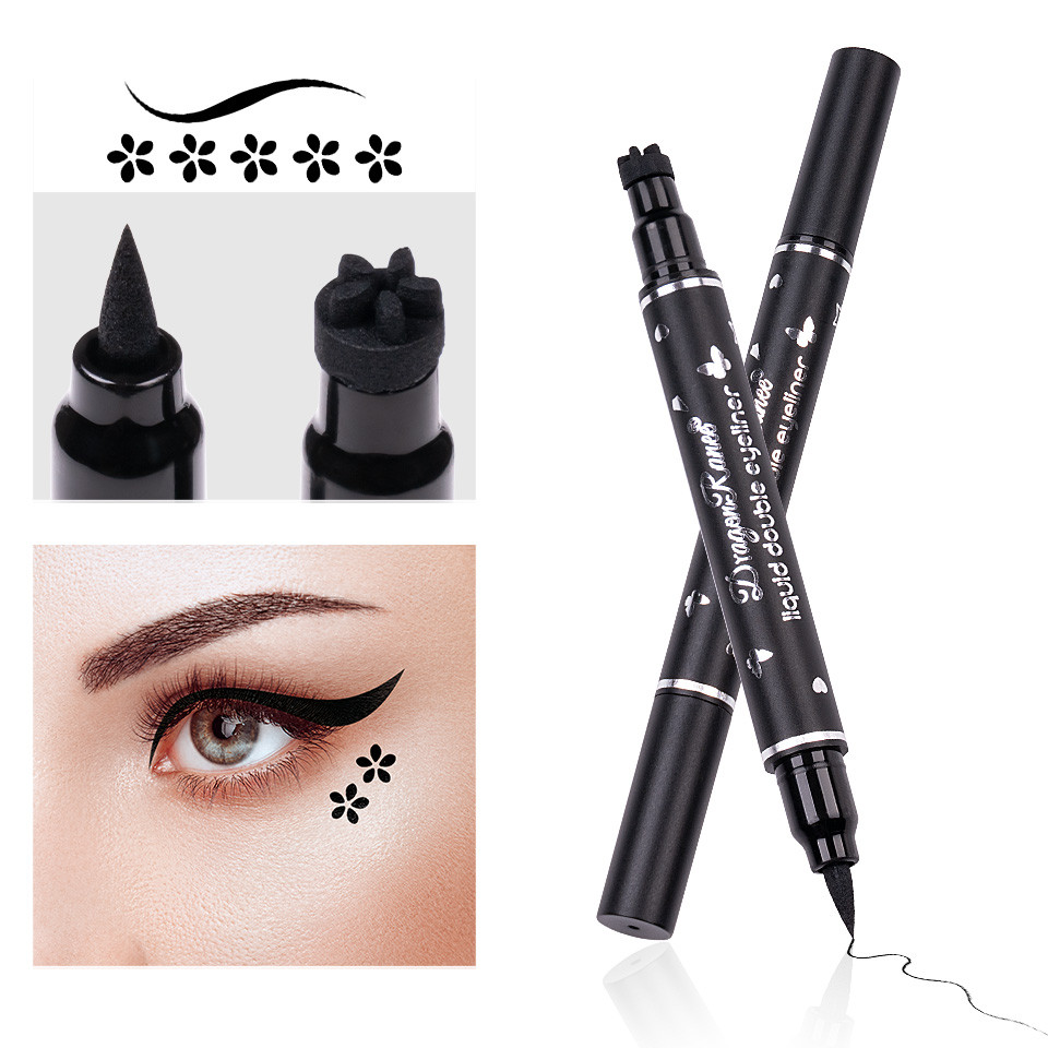 Eyeliner tip Carioca cu Stampila Model Floare, Ranee #03