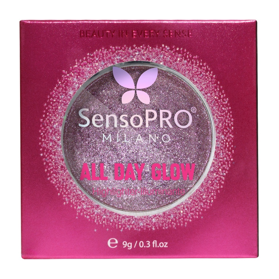 Iluminator All Day Glow SensoPRO Milano, Rose Fire - imagine 4