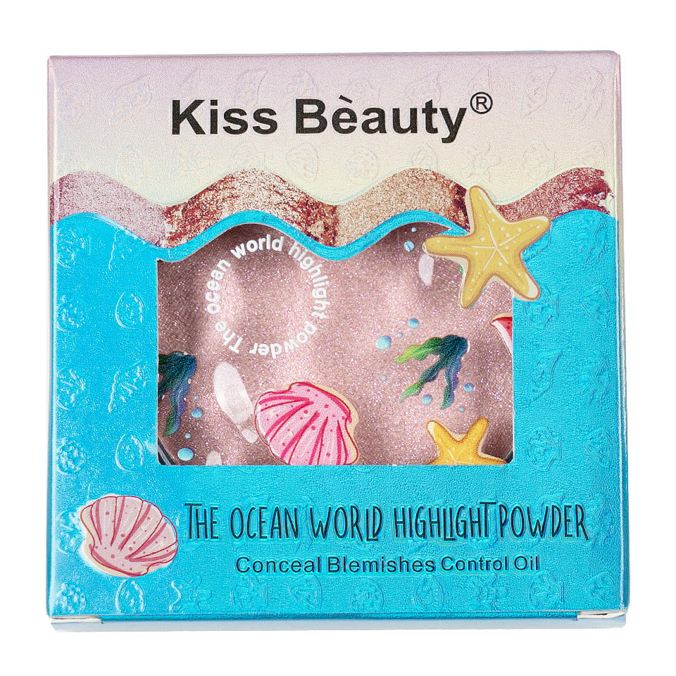 Iluminator Pudra The Ocean World Kiss Beauty 03 - 1 | YEO