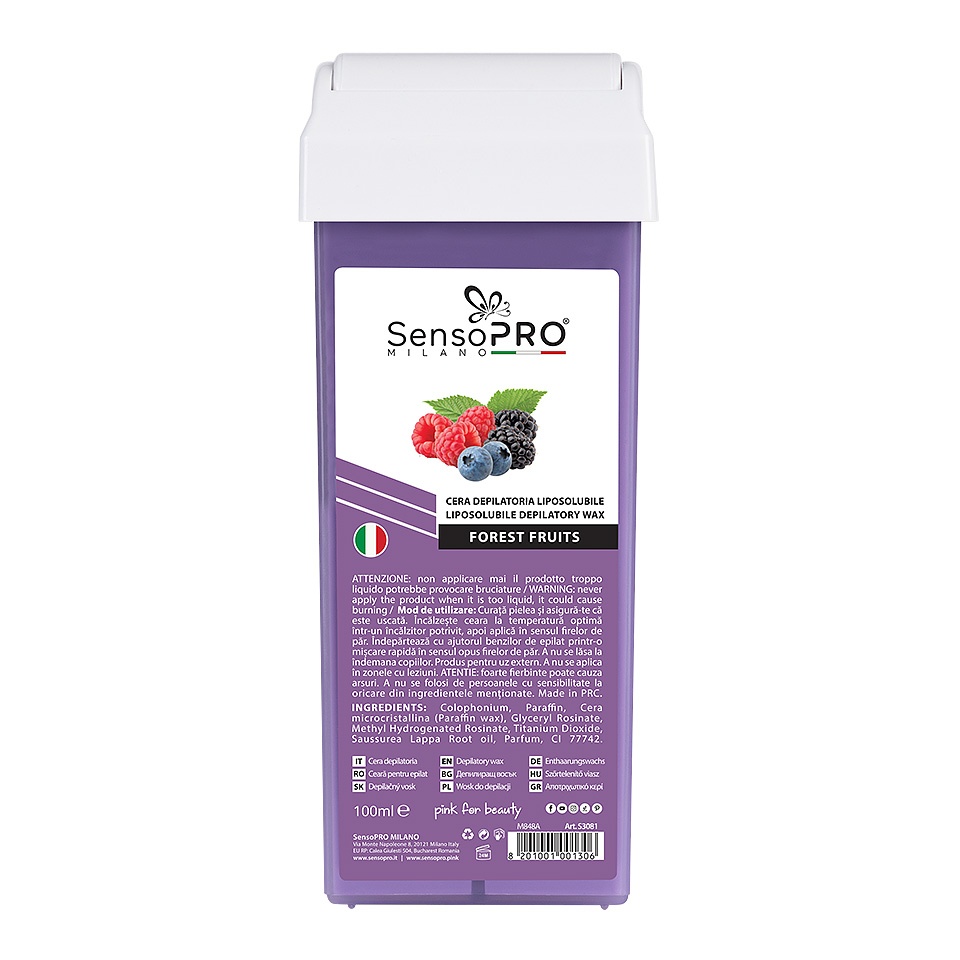 Kit Epilare Ceara Consumabile SensoPRO Milano Fruits Basket - imagine 5