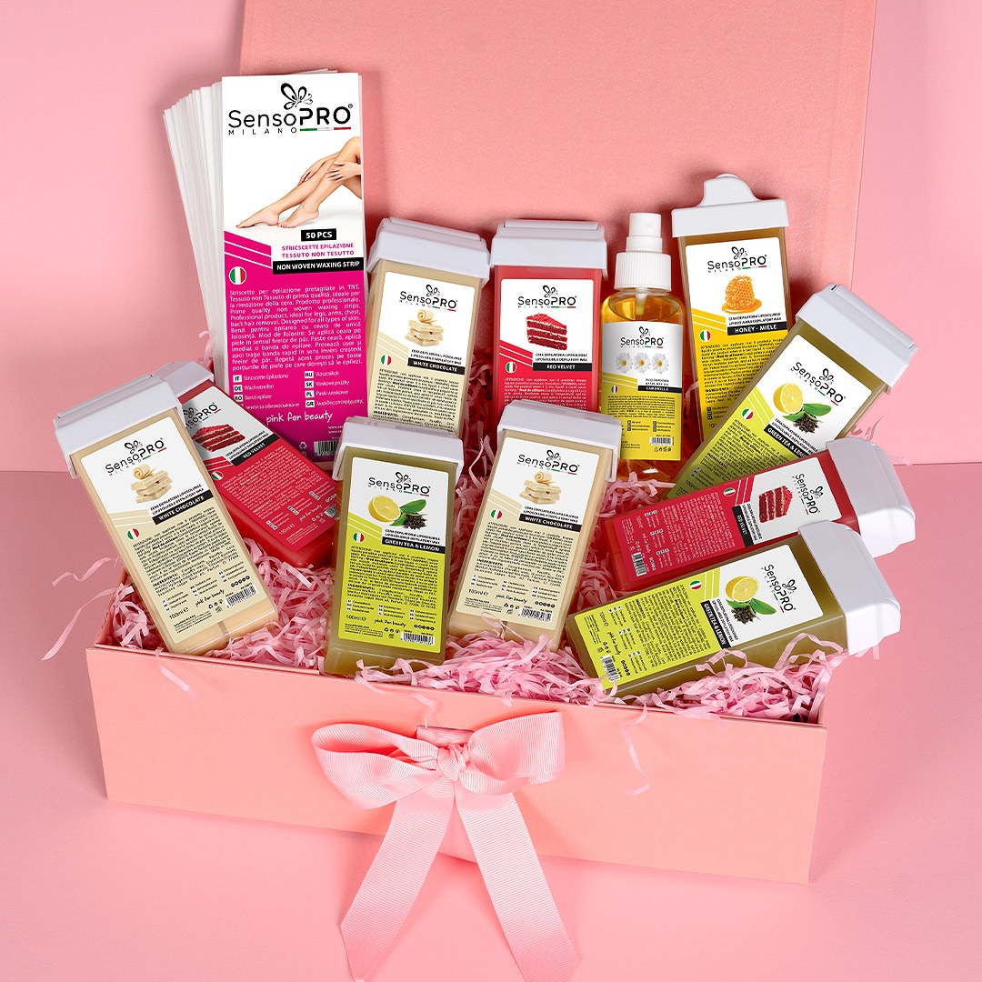 Kit Epilare Ceara Consumabile SensoPRO Milano, Red Velvet - imagine 8